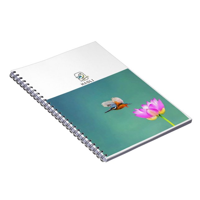kundenspezifisches Spiralnotebook mit Softcover Notizblock (Rechte Seite)