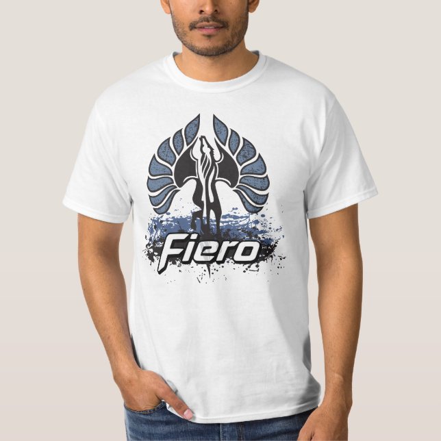 Kundenspezifisches T-Shirt Pontiacs Fiero (Vorderseite)