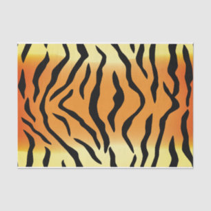 Kundenspezifisches Tiger-Streifen-Seidenpapier Seidenpapier