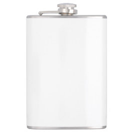 Kundenspezifisches Vinyl eingewickelte Flasche - Flachmann