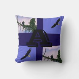 Kundenspezifisches Wurfskissen Eagles Kissen