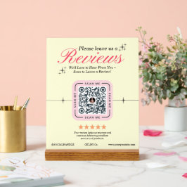 Kundenübersicht Benutzerdefiniert - QR-Code für ge Acrylschild