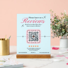 Kundenübersicht Benutzerdefiniert - rosa Feminine Acrylschild