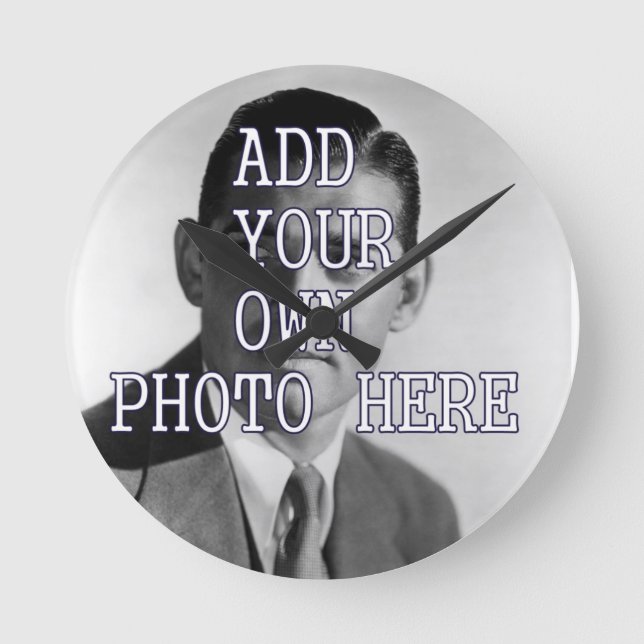 KUNDENZÄHLBARE WANDSCHUHE - BESTE FERIENGÜNSTIGE RUNDE WANDUHR (Vorderseite)