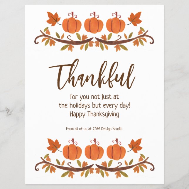 Kundenzufriedenheit für kundenspezifischen Ernteda Flyer (Vorne)