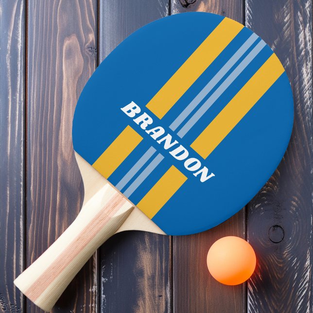 Kundgebung am Meer Streifen mit Namen Tischtennis Schläger (Von Creator hochgeladen)