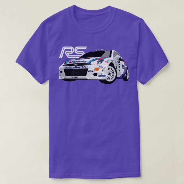 Kundgebung Car Champion Colin McRae MK1 RS Luke Lo T-Shirt (Design vorne)