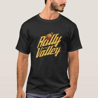 Kundgebung im Valley Basketball Design Features Fl T-Shirt
