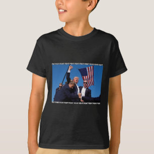 Kundgebung schockiert Trump auf Trump-Einführung T-Shirt