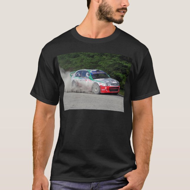 Kundgebungs-Auto Hyundai-Akzent-WRC T-Shirt (Vorderseite)