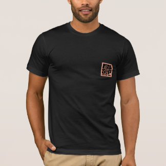 Kündigungsschreiben-Animations-Schwarzes WTee T-Shirt
