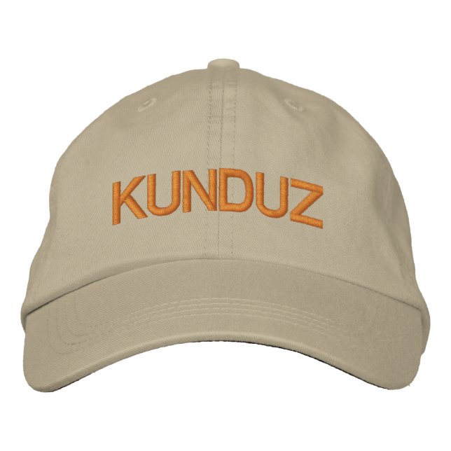 Kunduz Cap Bestickte Baseballkappe (Vorderseite)