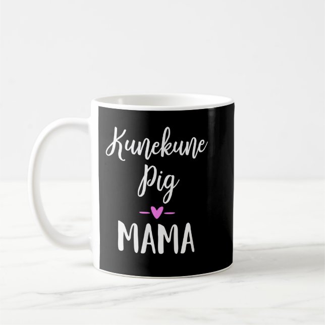Kune Kune Pig Geschenk für Frauen - Kunekune Pig M Kaffeetasse (Links)