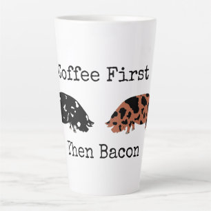 Kune Pig - Kaffee zuerst, dann Bacon Milchtasse