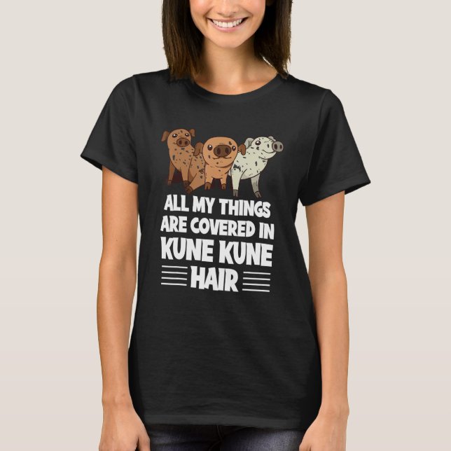 KuneKune Pig Owner Miniature Pig Kune Kune Pig Mam T-Shirt (Vorderseite)