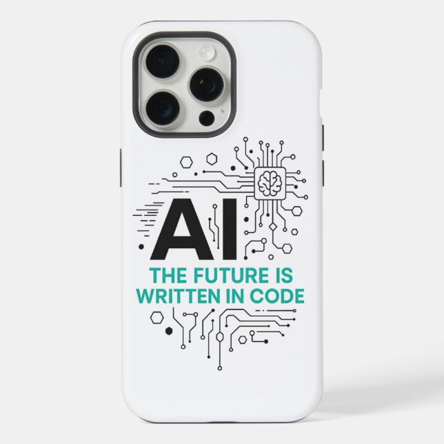 Künftig im Code-Fall geschrieben | Tech Destiny Co iPhone Hülle (Rückseite)