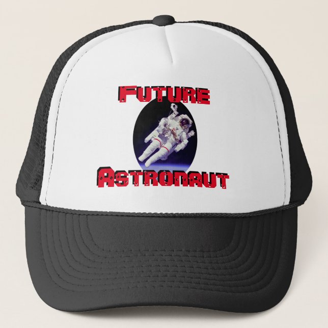 Künftige Astronaut-Baseball-Cap Truckerkappe (Vorderseite)