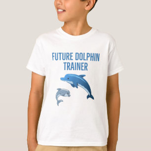 Künftige Delphintrainer-Kinder T-Shirt