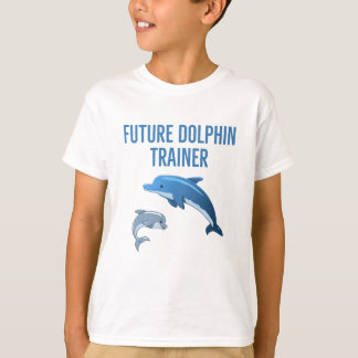 Künftige Delphintrainer-Kinder T-Shirt