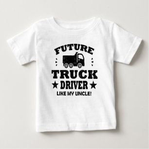 KÜNFTIGE FAHRERIN WIE MEIN ONKEL! BABY T-SHIRT
