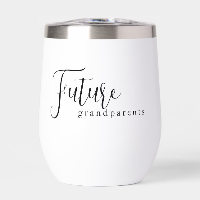 Künftige Grandeleltern-Schwangerschaftsoffenbarung (Vorderseite)