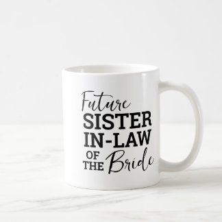 Künftige Justizministerin der Braut Kaffeetasse
