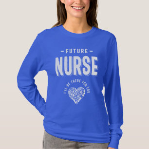 Künftige Krankenschwester werde ich für dich da se T-Shirt