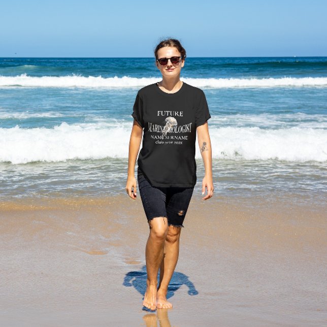 Künftige Laufbahn Bildung Meeresbiologe T-Shirt (Von Creator hochgeladen)