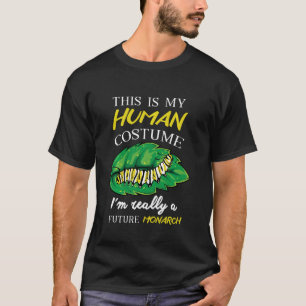 Künftige Monarchschmetterlingsmarine Raupe Kostüm T-Shirt