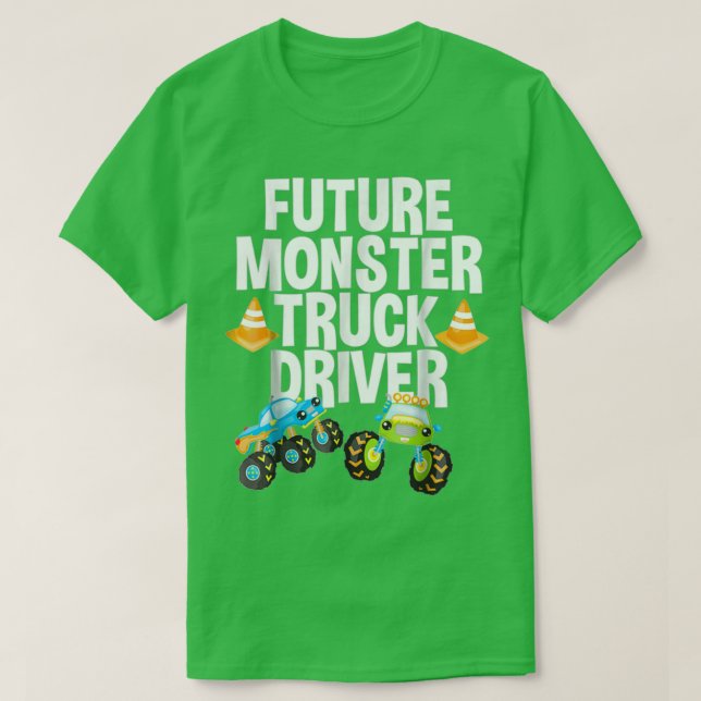 Künftige Monster-Treiberkostüme T-Shirt (Design vorne)