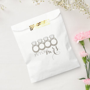 Künftige MRS. Bride-to-be-Diamond-Verlobung Geschenktütchen