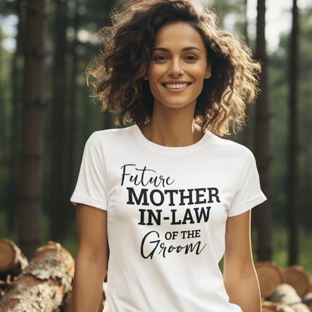 Künftige Mutter im Gesetz der Groom-WV-Hochzeit T-Shirt (Von Creator hochgeladen)