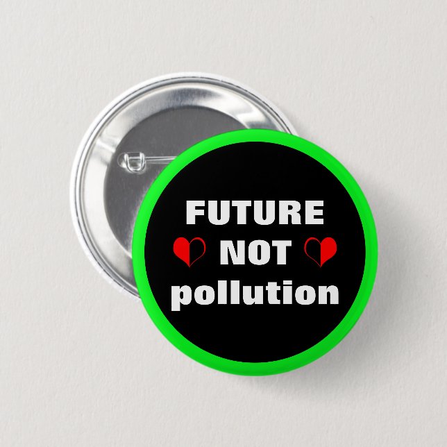 Künftige Nicht-Verschmutzung und Aufstand wegen de Button (Vorne & Hinten)