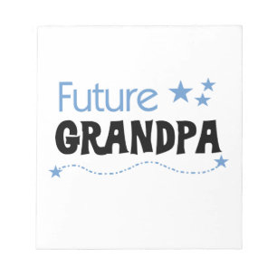 Künftige Opa Tshirts und Geschenke Notizblock
