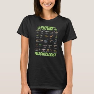 Künftige Paläontologin Boys Girls Dinosaur Paleont T-Shirt