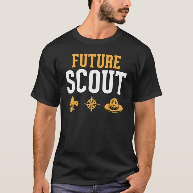 Künftige Pfadfinderwanderung T-Shirt (Vorderseite)