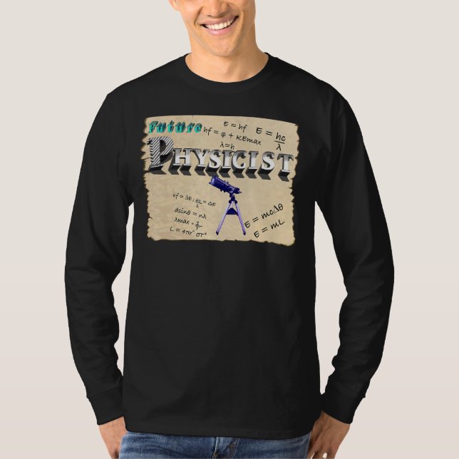 Künftige Physikphysik T-Shirt (Vorderseite)