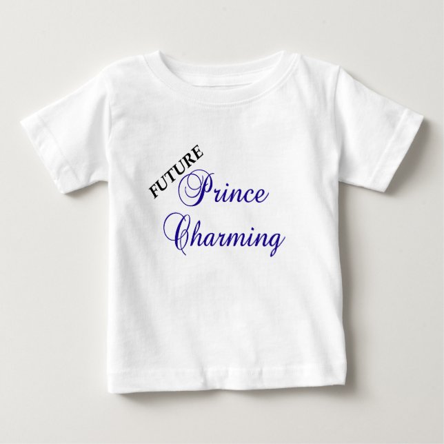 KÜNFTIGE PRINCE CHARMING SÄUGLING T - SHIRT (Vorderseite)