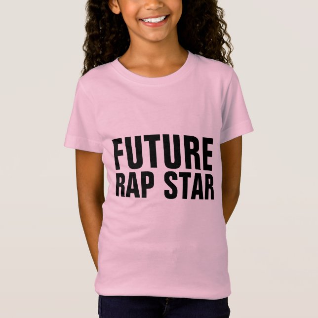 KÜNFTIGE RAP STAR KIDS T - SHIRT (Vorderseite)