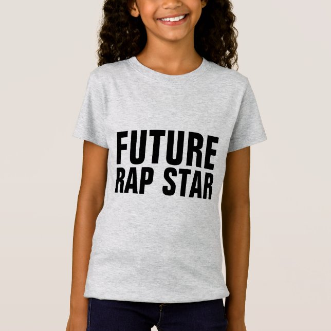 KÜNFTIGE RAP STAR KIDS T - SHIRT (Vorderseite)