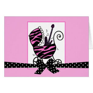 KÜNFTIGE ROCK STAR Baby Girl Cards