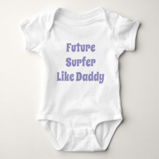 Künftige Surfer wie Daddy Baby Bodysuit Baby Strampler