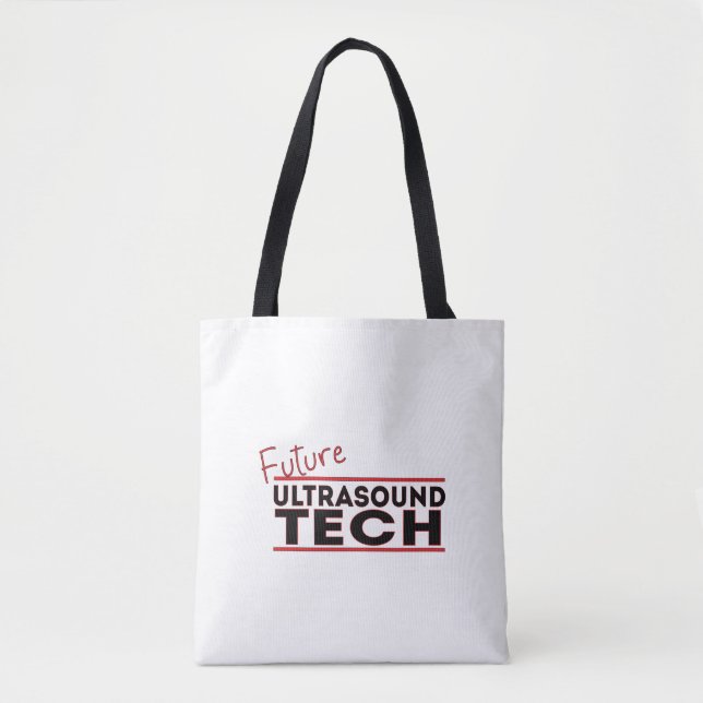 Künftige Ultrasound Tech Tote Bag (Vorderseite)