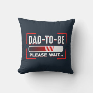 Künftige Vater-Schwangerschaftsankündigung Keepake Kissen