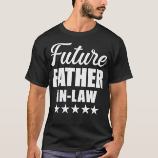 Künftige Vaterschaft für Hochzeit und Verlobung T-Shirt