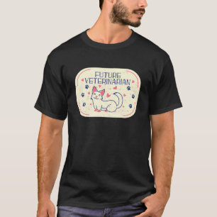 Künftige Veterinärmedizinisch Coole Veterinärkostü T-Shirt