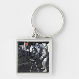 Künftige Weltraumforschungen 5 Schlüsselanhänger