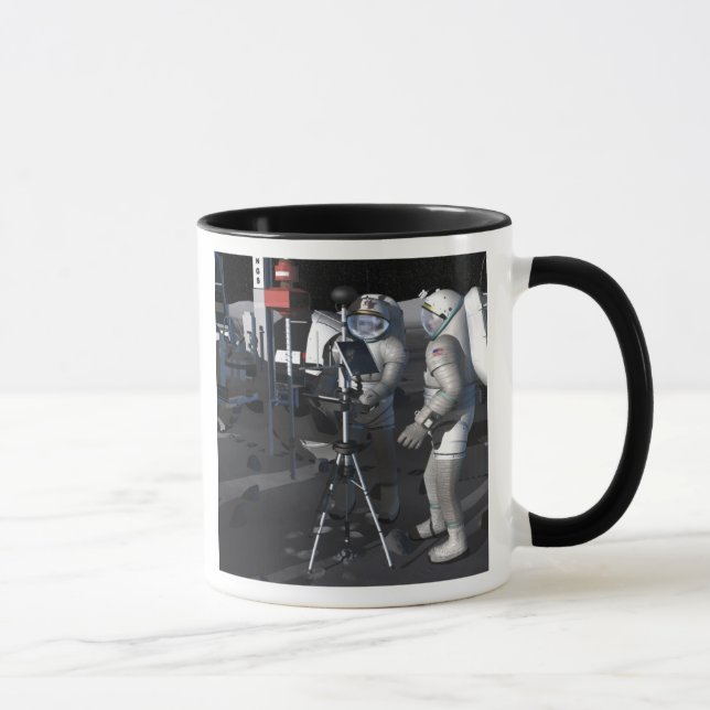 Künftige Weltraumforschungen 5 Tasse (Rechts)