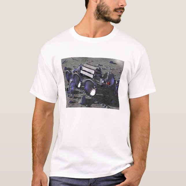 Künftige Weltraumforschungsmissionen 10 T-Shirt (Vorderseite)