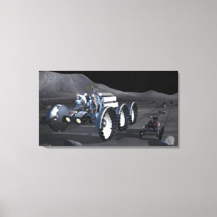 Künftige Weltraumforschungsmissionen 11 Leinwanddruck